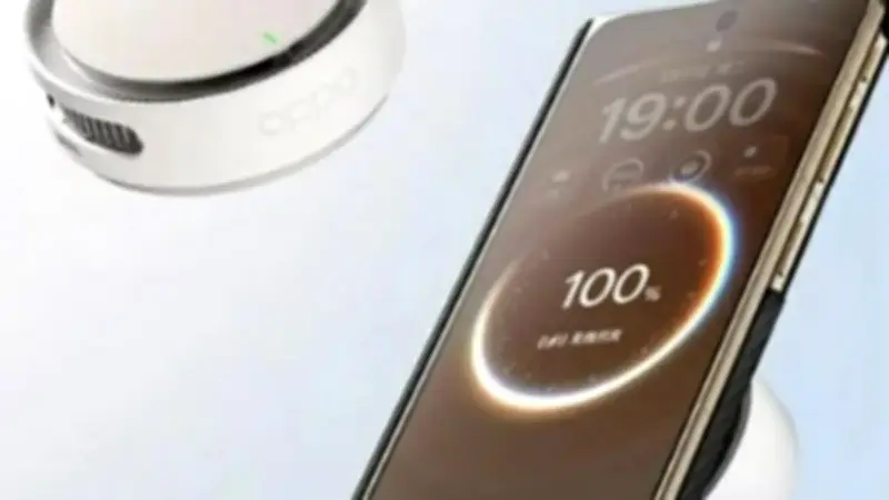 أوبو تطلق شاحنًا لاسلكيًا بقوة 50 واط مع تبريد مدمج لهاتف Find N6 القابل للطي