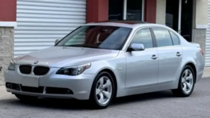 بي إم دبليو 525 موديل 2007: سعرها 650 ألف جنيه في سوق السيارات المستعملة بمصر