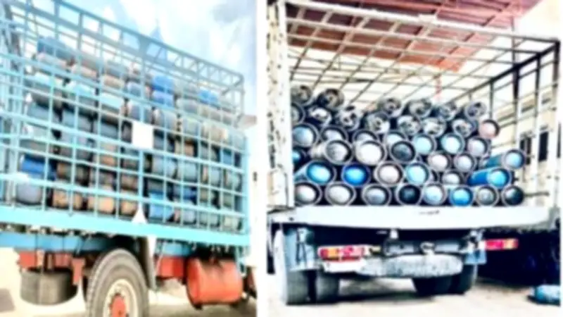 ضبط 598 إسطوانة بوتاجاز مدعمة قبل بيعها بالسوق السوداء في الفيوم