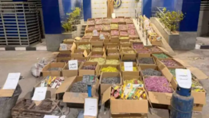 مصادرة 6350 صواريخ ألعاب نارية محظورة في الغربية لحماية المواطنين