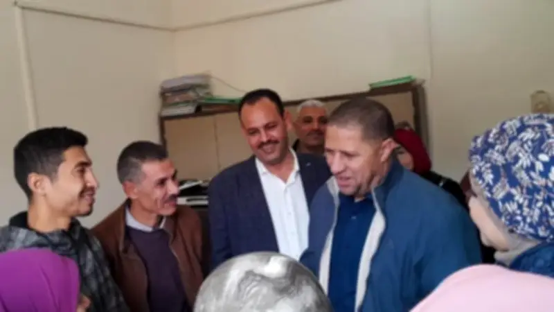 سكرتير عام بني سويف يتفقد سير العمل بملف التصالح على مخالفات البناء في الفشن