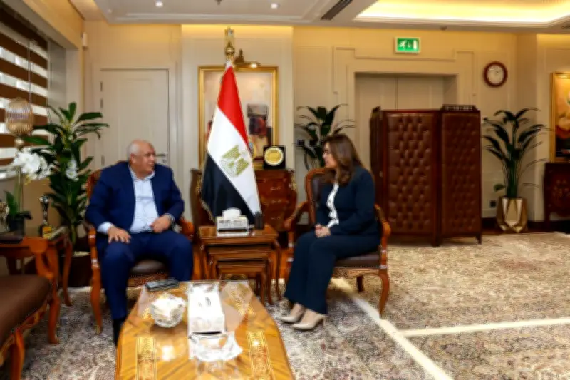 وزيرة التنمية المحلية ومحافظ مطروح يتعاونان لتحسين مناخ الاستثمار والخدمات