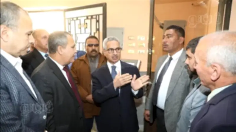 محافظ بني سويف يتفقد المركز التكنولوجي بإهناسيا لمتابعة ملف التصالح في البناء