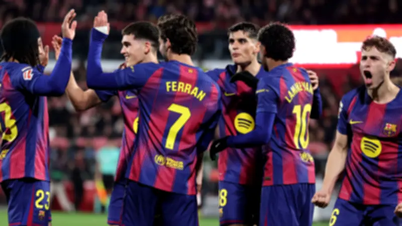 إحصائية مقلقة تكشف أزمة مهاجمي برشلونة قبل مواجهة أتلتيكو مدريد في كأس الملك