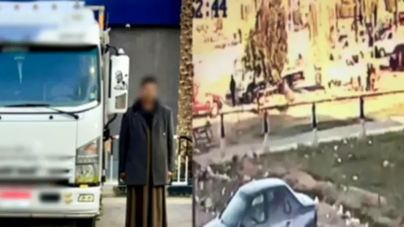 القبض على سائق نقل صدم عاملاً بالشرقية بعد تداول فيديو الحادث على مواقع التواصل