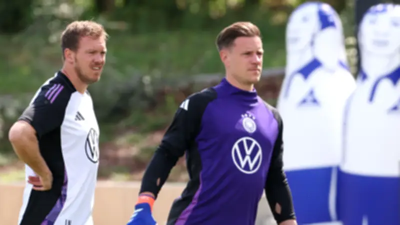 ناجلسمان: وضع تير شتيجن مأساوي للغاية.. وحلم المونديال يتلاشى