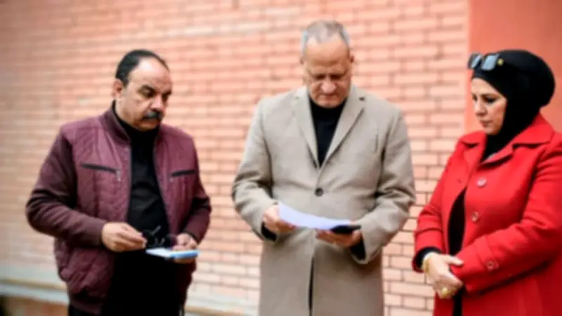 وكيل تعليم بورسعيد يتفقد مدرسة المشير أحمد إسماعيل لمتابعة المشروعات التعليمية