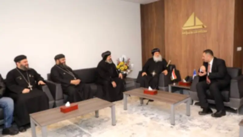 محافظ دمياط يستقبل أساقفة الكنيسة لمناقشة التعاون والتنمية في المحافظة