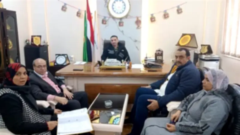 وكيل الرياضة بالدقهلية يبحث خطط تطوير نادي بني عبيد مع رئيس مجلس إدارته