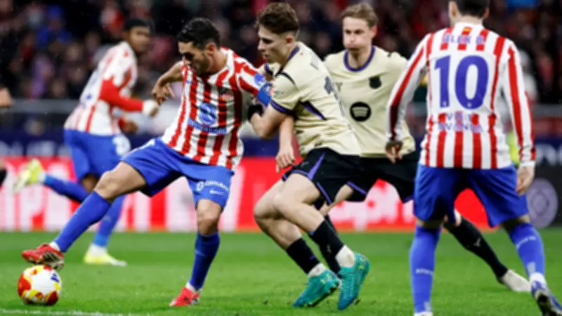 برشلونة يستعد لمعجزة تاريخية أمام أتلتيكو مدريد في كأس ملك إسبانيا