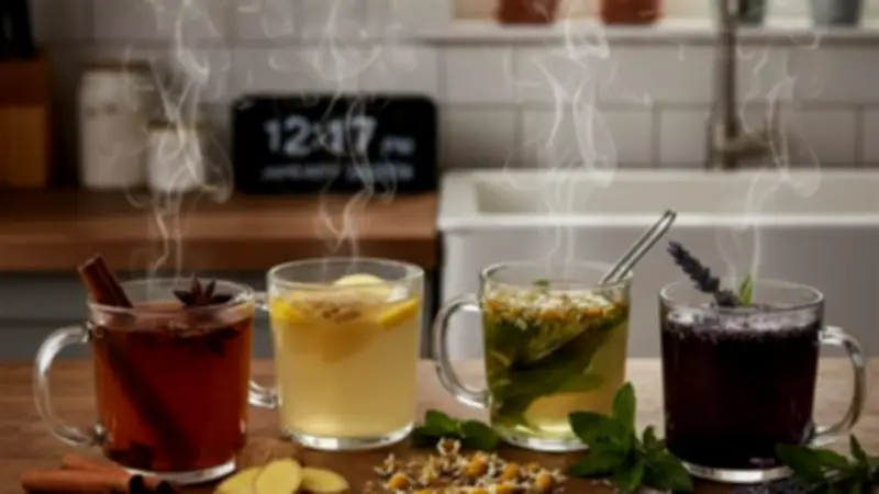 مشروبات دافئة خفيفة تدعم الهضم بعد الإفطار دون إثقال المعدة