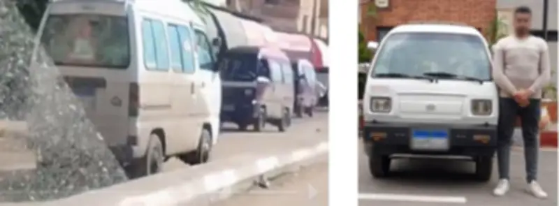 كشف ملابسات فيديو يظهر سيارة فان تسير عكس الاتجاه بالبحيرة