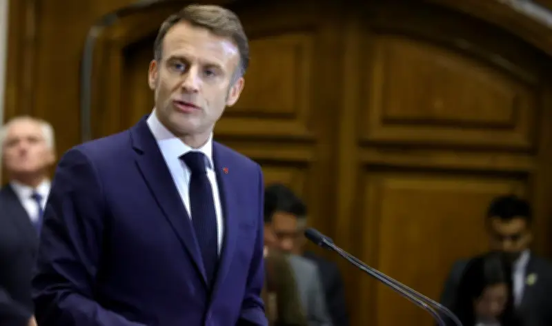 ماكرون: فرنسا ترفض الأعمال العسكرية الأمريكية والإسرائيلية في الأراضي الفلسطينية