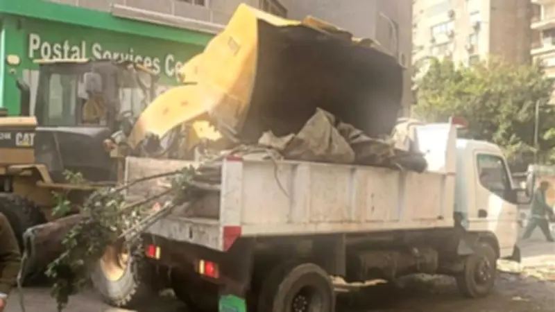 الجيزة تشن حملة مكبرة لإزالة التعديات واستعادة الانضباط المروري في ميت عقبة