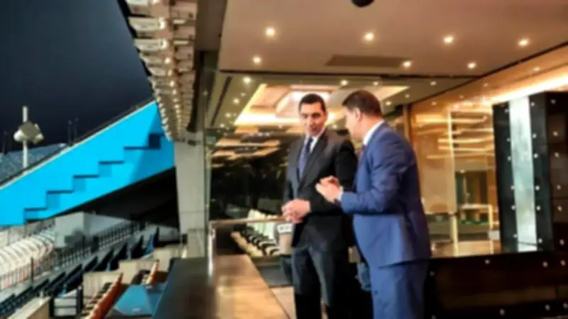 وزير الشباب والرياضة يتفقد استاد القاهرة الدولي استعداداً للمباريات القادمة