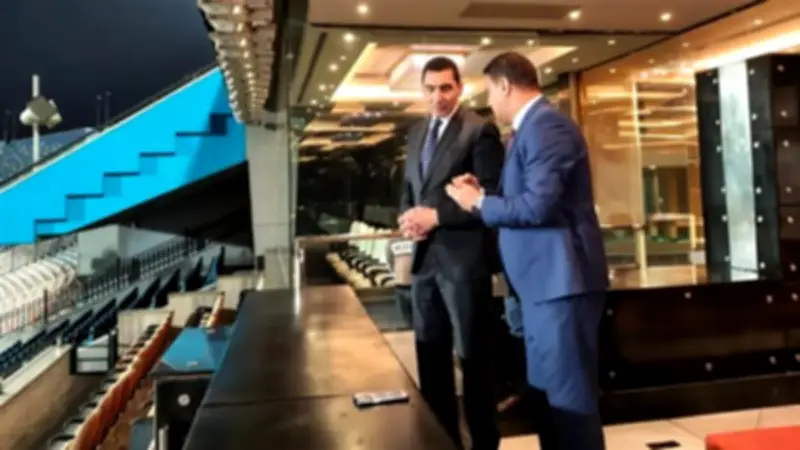 وزير الشباب والرياضة يتفقد استاد القاهرة ويضم موهبة جديدة لمشروع كابيتانو مصر