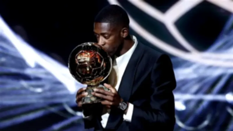 عثمان ديمبلي يتصدر قائمة المرشحين لجائزة لوريوس العالمية لأفضل رياضي في العالم