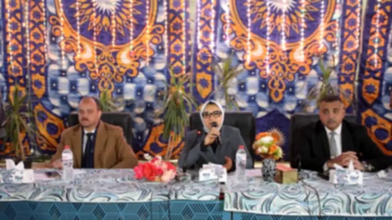 محافظ الوادي الجديد تلتقي المواطنين في لقاء جماهيري بعد الإفطار الرمضاني