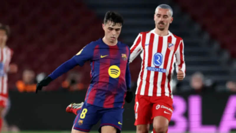 بيدري يثني على جماهير برشلونة بعد فوزهم على أتلتيكو مدريد في كأس الملك