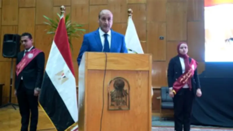 محافظ أسيوط يشهد احتفالية جامعة أسيوط بذكرى انتصارات العاشر من رمضان