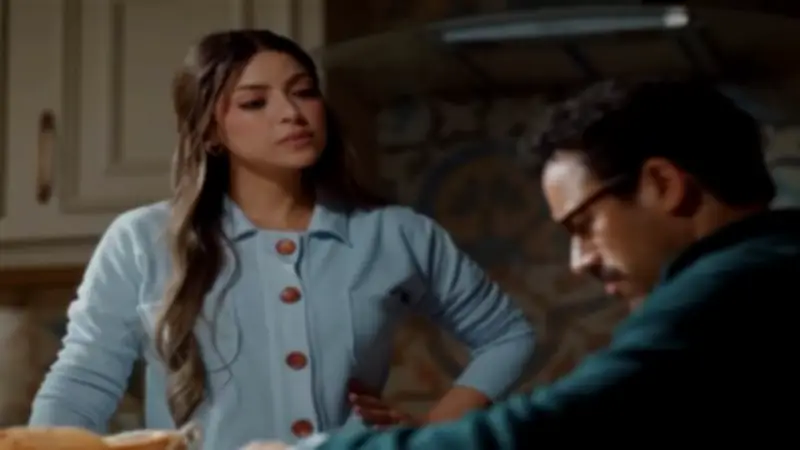 طلاق أحمد داود وميرنا جميل في أول حلقة من مسلسل "بابا وماما جيران" الرمضاني