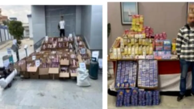 الأمن العام يضبط أكثر من مليون قطعة ألعاب نارية في حملات مكثفة