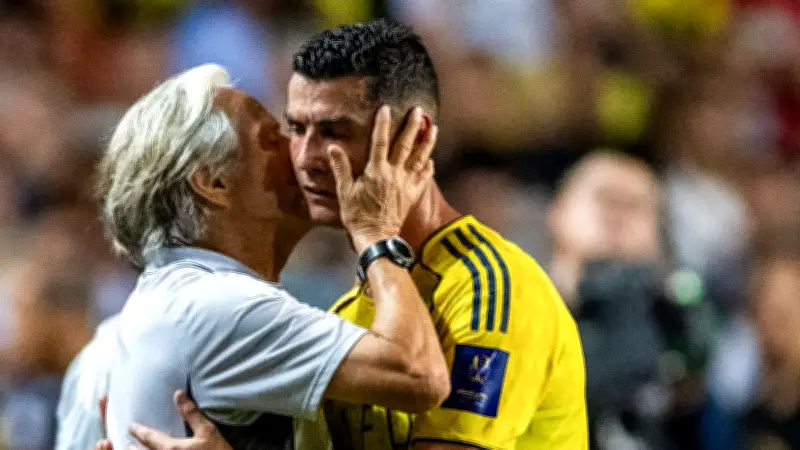 حيرة جيسوس في اختيار بديل رونالدو قبل مواجهة نيوم في دوري روشن السعودي