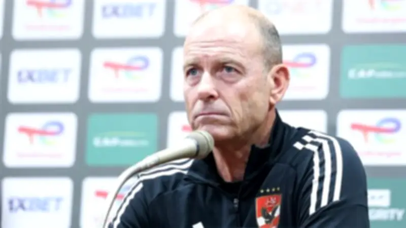 توروب: فوز الأهلي على المقاولون مهم.. ولن نلتمس الأعذار لأرضية الملعب