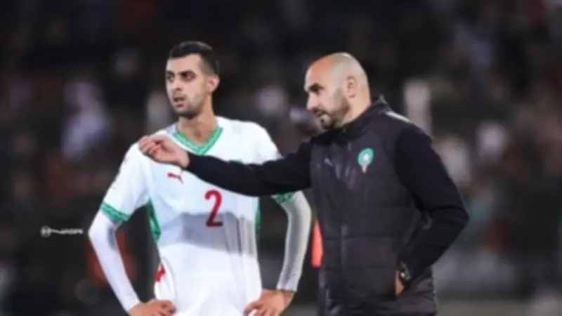 بلعمري يودع الركراكي: منحتني شرف ارتداء قميص المنتخب الوطني المغربي