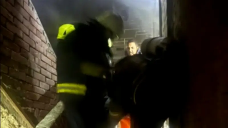 النيابة العامة بالجيزة تنتدب المعمل الجنائي لفحص حريق محل بقالة في أوسيم