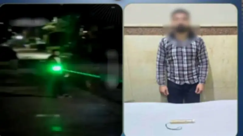 القبض على شاب في الإسكندرية لمضايقته فتاة باستخدام قلم ليزر أثناء سيرها