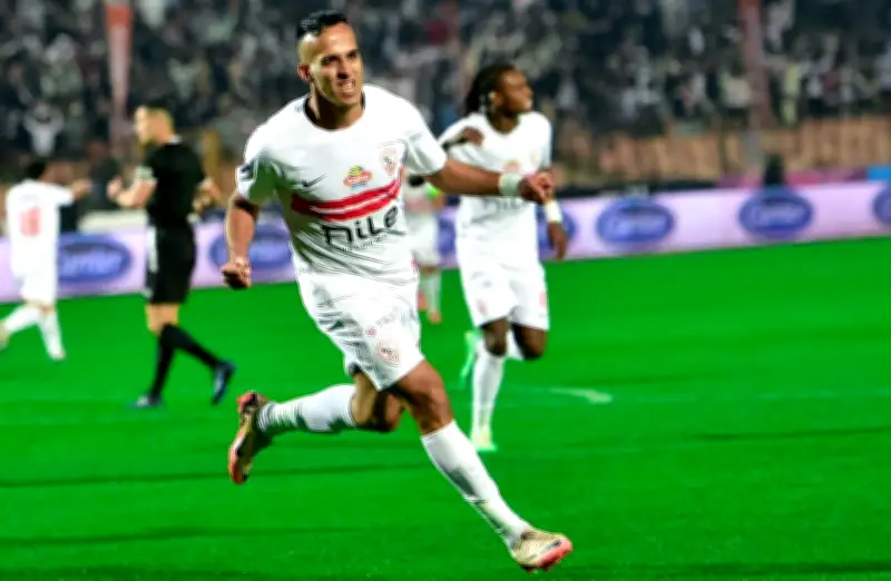 الزمالك يتقدم على الاتحاد السكندري في شوط البطاقات الحمراء بقيادة ناصر منسي