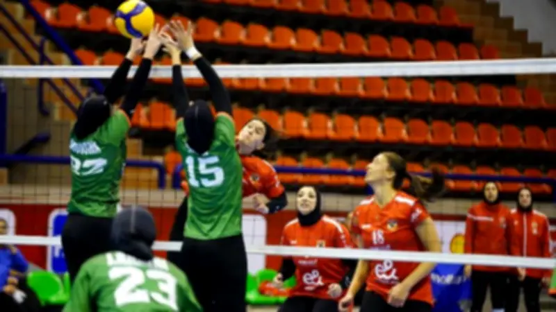 انتهت الجولة الأولى من الدور النهائي لدوري السوبر للكرة الطائرة للآنسات بنتائج قوية