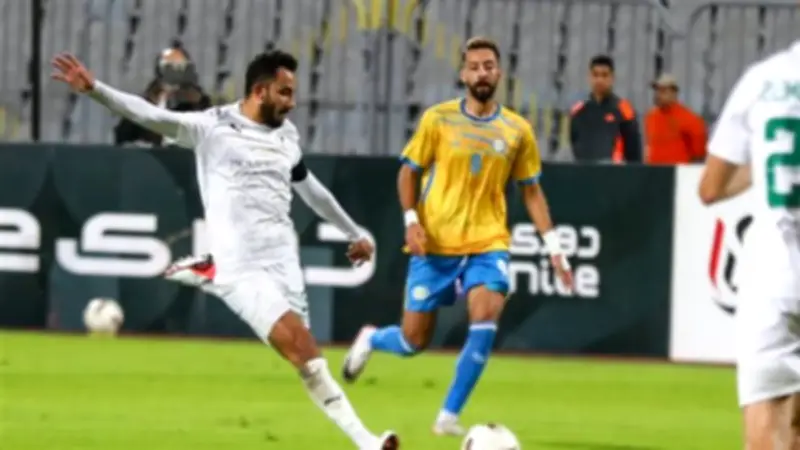 أحمد أيمن منصور يتوج بجائزة أفضل لاعب في مباراة المصري والإسماعيلي بالدوري الممتاز