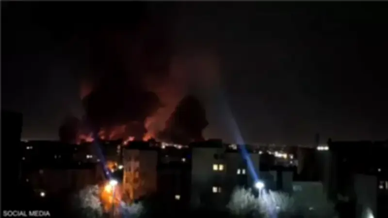 إسرائيل تشن ضربات جوية واسعة على طهران ردا على هجوم صاروخي إيراني