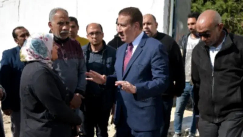 محافظ بورسعيد يتفقد مسجد نور الحياة تمهيدًا لافتتاحه بنهاية رمضان