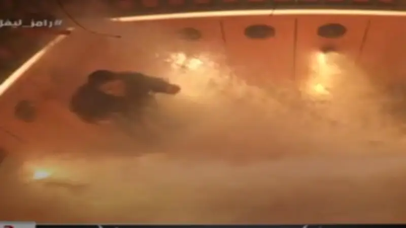 رحمة محسن تتعرض لإصابة خلال تصوير حلقة برنامج رامز ليفل الوحش