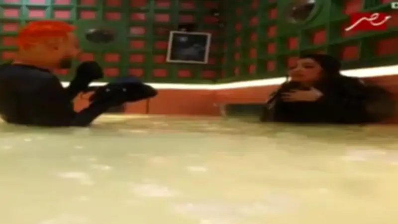 رد فعل صادم لرحمة محسن بعد اكتشاف مقلب رامز جلال في برنامج "ليفل الوحش"