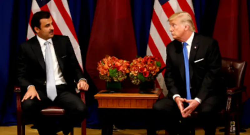 أمير قطر يؤكد لترامب: الدوحة لن تتردد في اتخاذ جميع التدابير لحماية أمنها