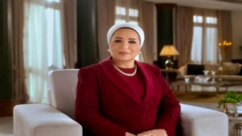 قرينة السيسي تحتفي بالمرأة في اليوم العالمي وتؤكد دورها في بناء المجتمعات