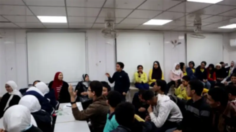 هيئة السكك الحديدية تنظم ندوة توعوية لطلاب المدارس بالجيزة حول مخاطر السلوكيات الخاطئة