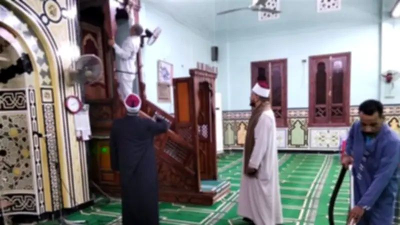 وزارة الأوقاف تطلق حملة تنظيف شاملة للمساجد استعدادًا للعشر الأواخر من رمضان