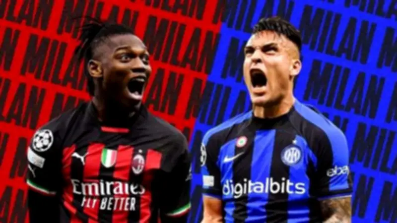 ميلان يتقدم على إنتر بهدف في الشوط الأول من ديربي الغضب بالدوري الإيطالي