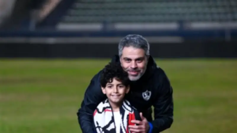 طفل فلسطيني يحقق حلمه ويشارك في مران الزمالك وسط ترحيب حار من اللاعبين