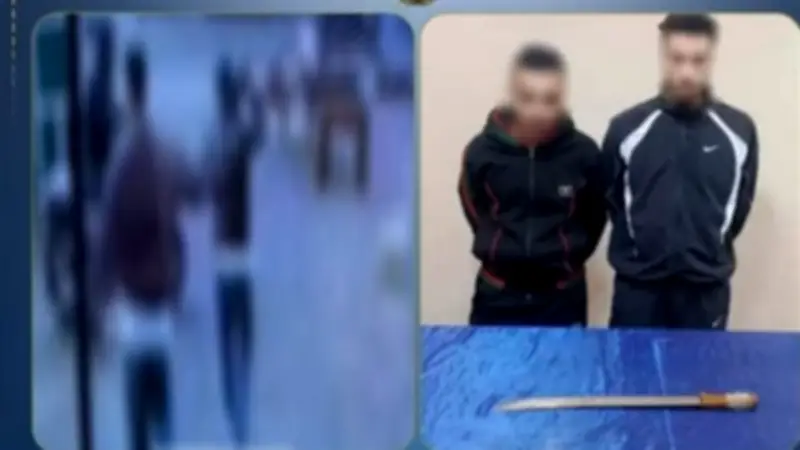 ضبط متهمين بحمل أسلحة بيضاء وتهديد صاحب معرض بالجيزة بعد تداول فيديو