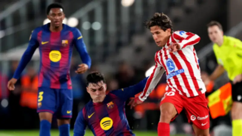 برشلونة وأتلتيكو مدريد يتنافسان على الموهبة الجزائرية إبراهيم مازا