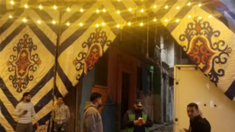 أهالي العلواية بالإسكندرية يجهزون أكبر مائدة إفطار جماعي في أجواء رمضانية مبهجة