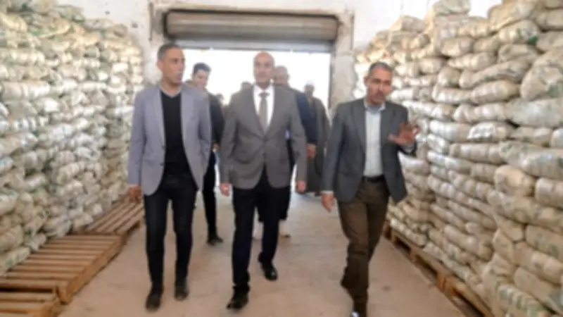 محافظ أسيوط يتفقد مخازن الشركة المصرية لتجارة الجملة لضمان توافر السلع التموينية