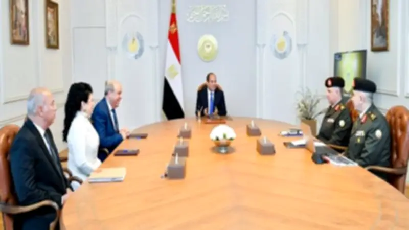 الرئيس السيسي يتابع تطوير المطارات ويؤكد أولوية تطوير مصر للطيران