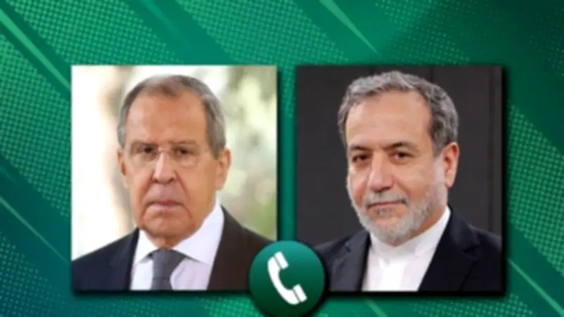 لافروف وعيراقجي في اتصال هاتفي عاجل لمناقشة التصعيد الخطير بغرب آسيا